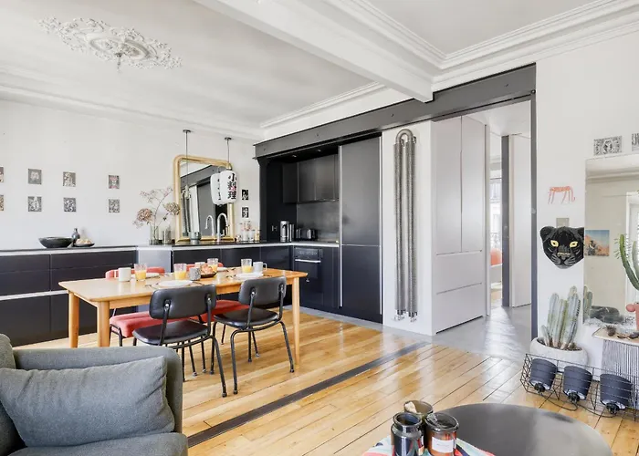 Stunning & Warm Flat In The 11th - Parmentier Apartamento